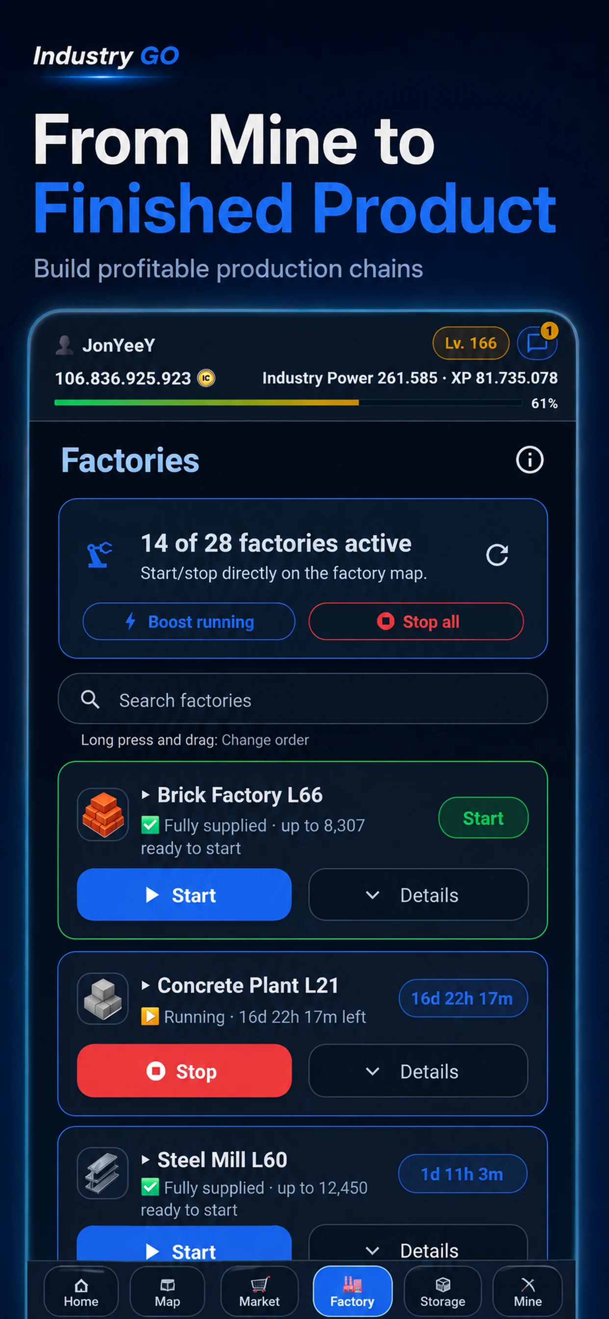 Industry GO: GPS Tycoon screenshot