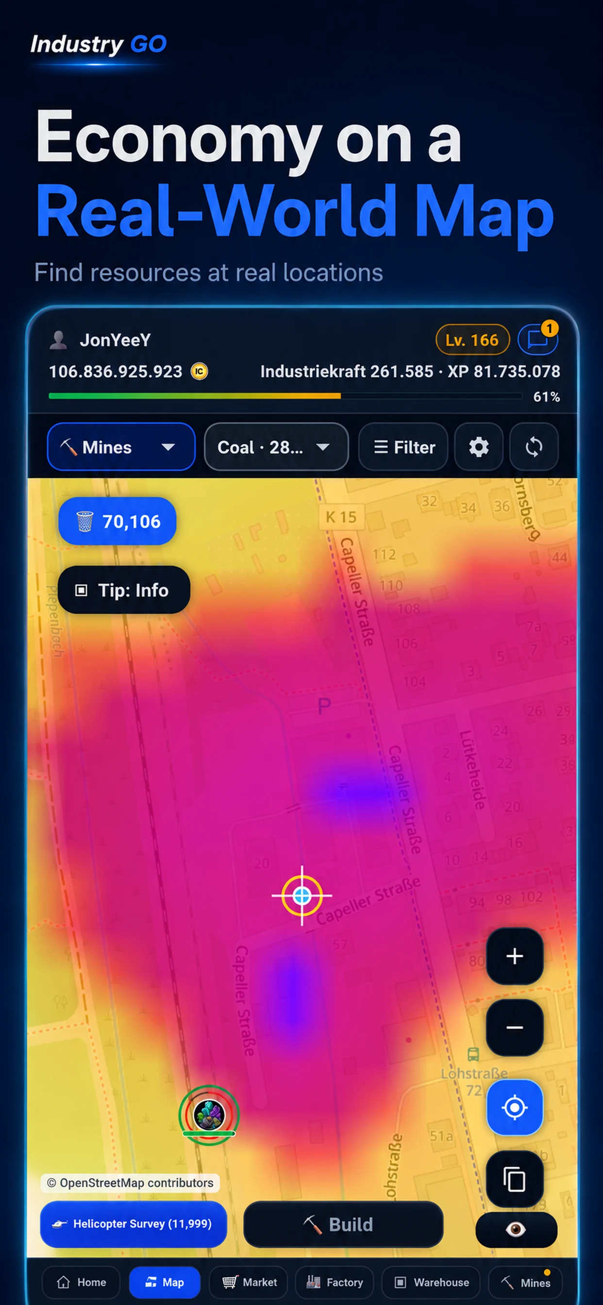 Industry GO: GPS Tycoon screenshot