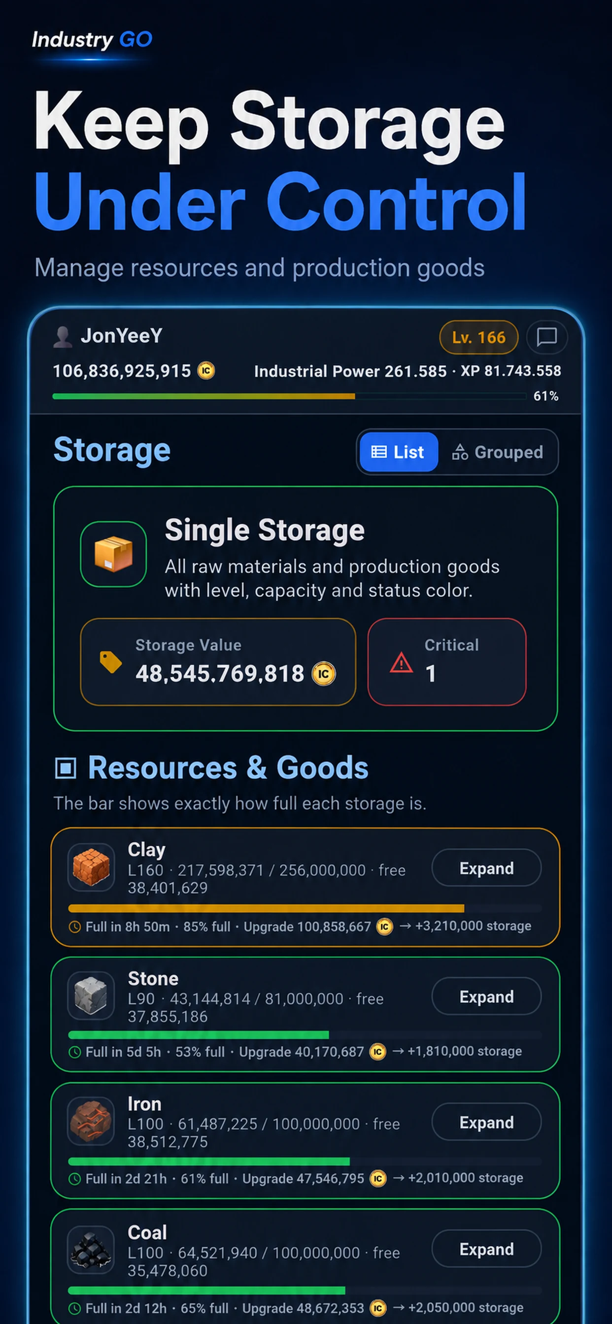 Industry GO: GPS Tycoon screenshot